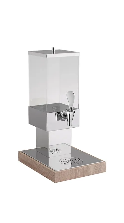 Abert Square Revolution juice dispenser 12 lt rub.metal art. V760552012R